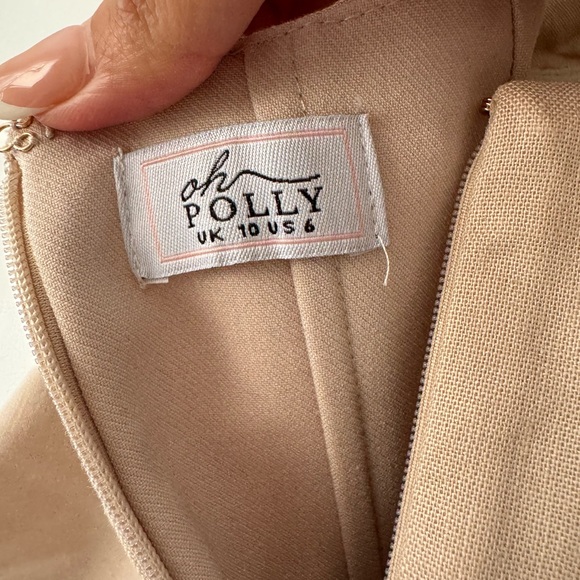 OH POLLY GIOVANA DRESS 💫 SAND - Picture 6 of 7